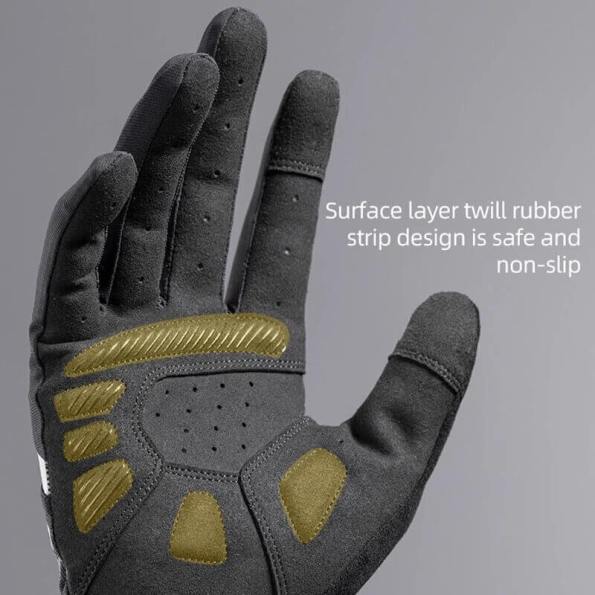 ROCKBROS Men's Cycling Gloves Shockproof Breathable MTB (5)