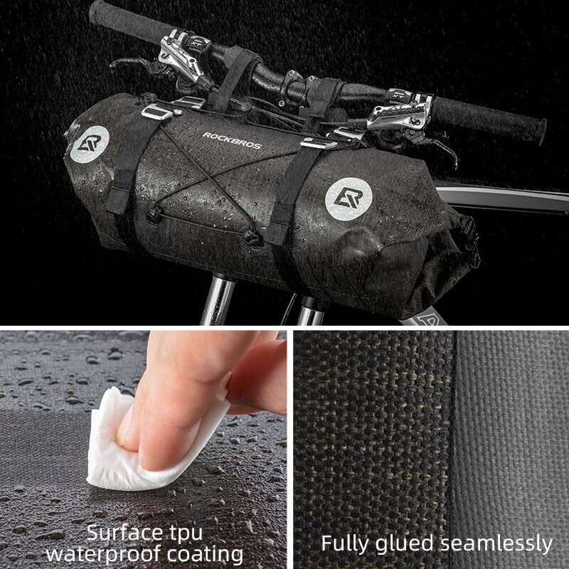 ROCKBROS Bicycle Handlebar Bag Waterproof Big Capacity MTB (6)