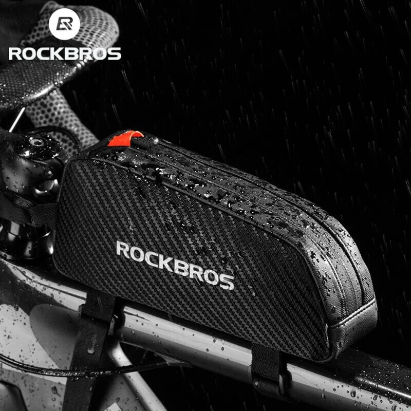ROCKBROS Bike Frame Bag Waterproof Lightweight Pannier Bag (3)