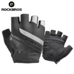 ROCKBROS Fingerless Gloves Men’s Shockproof Wear Resistant (1)