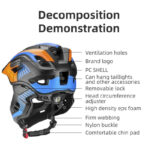 ROCKBROS Kids Motorcycle Helmets 2 In 1 Full Covered EPS Sport (1)