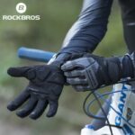 ROCKBROS Mountain Bike Gloves SBR 6mm Thickened Pad (1)