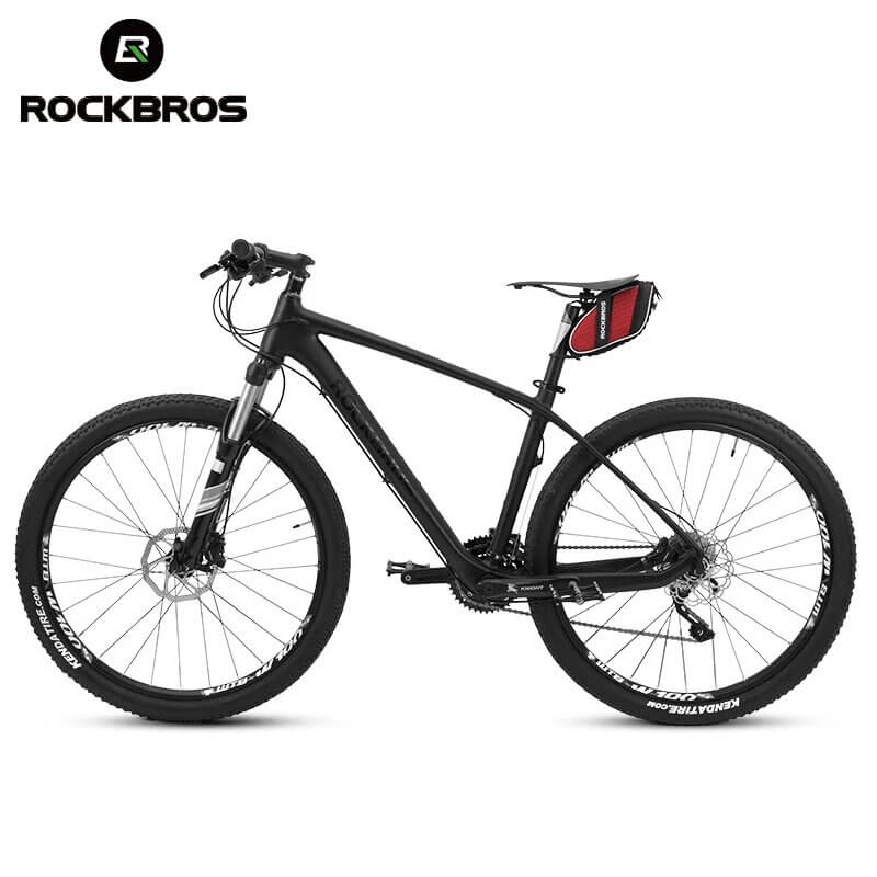 ROCKBROS Mountain Bike Saddle Bags 3D Shell Rainproof Bag (5)