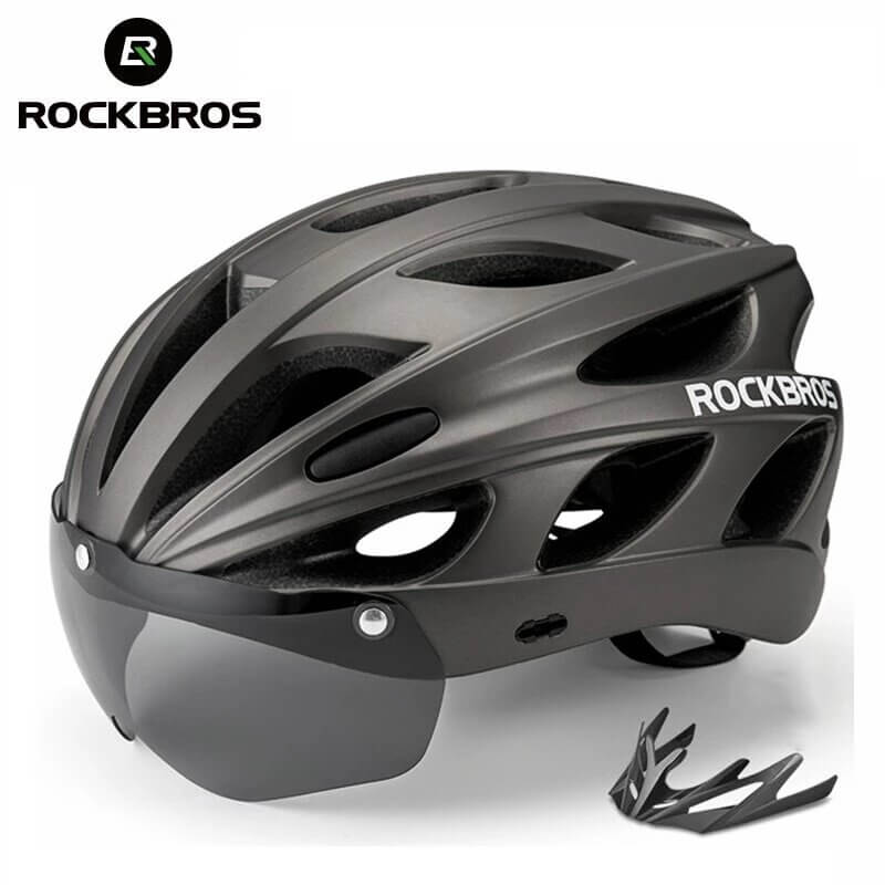 ROCKBROS Road Bicycle Helmets Widened Lens EPS Breathable 1