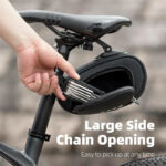 ROCKBROS Road Bike Saddle Bag Reflective Rear Large Capacity (1)