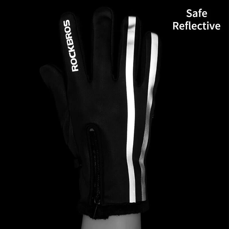 ROCKBROS Warm Winter Gloves Men’s Touchscreen Anti Slip (3)