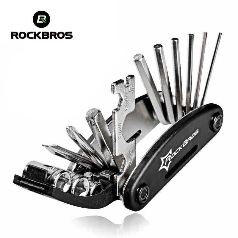 ROCKBROS 16 in 1 Bike Repair Tool Kit Hex Spoke Screwdriver (1) ROCKBROS 16 in 1 Bike Repair Tool Kit Hex Spoke Screwdriver 1
