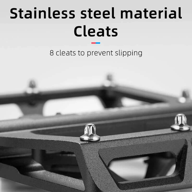 ROCKBROS 2 In 1 Bicycle Lock Pedal With Free Cleat SPD Road Pedals (6)