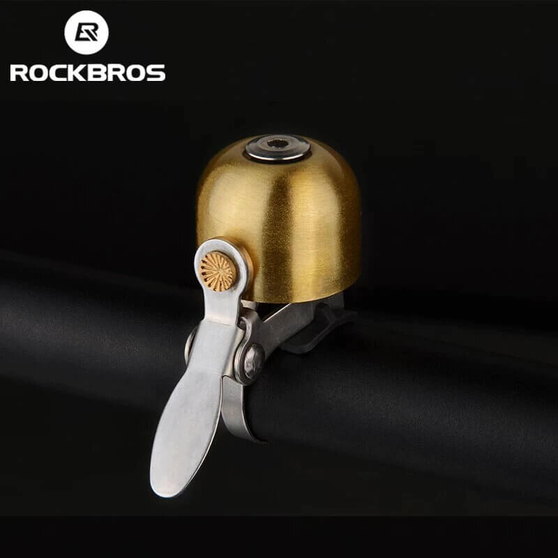 ROCKBROS Bicycle Vintage Bell Retro Clear Sound MTB Bell (1) ROCKBROS Bicycle Vintage Bell Retro Clear Sound MTB Bell 1