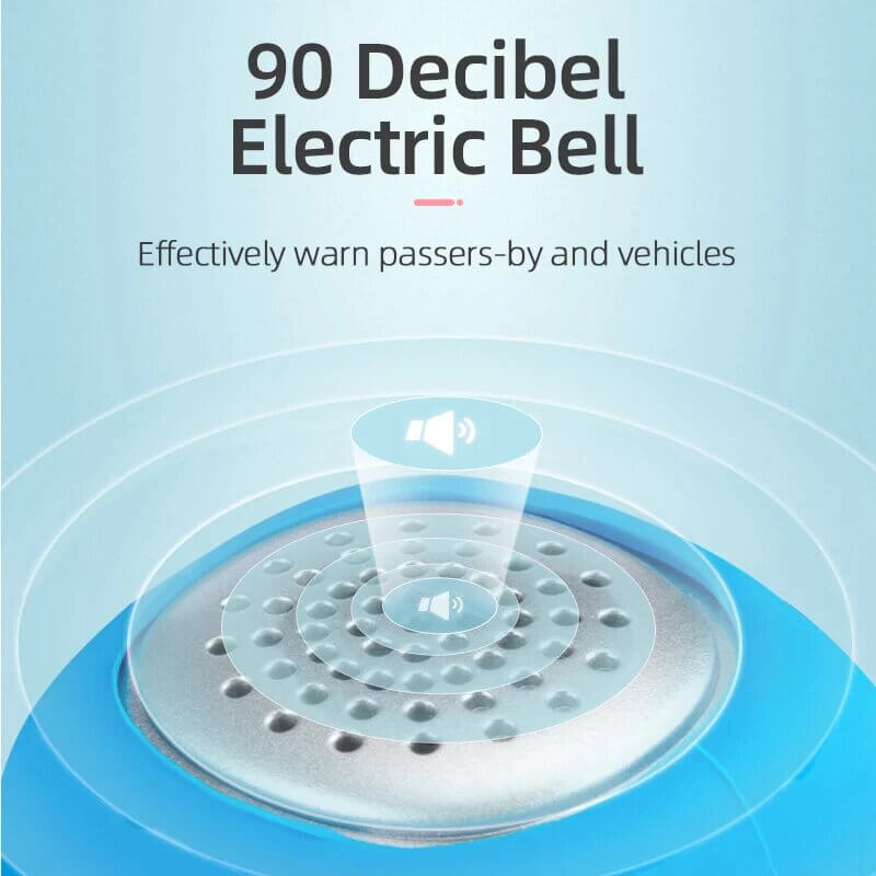 ROCKBROS Cycling Bell 90 dB Horn Rainproof MTB Bicycle Bell (4)