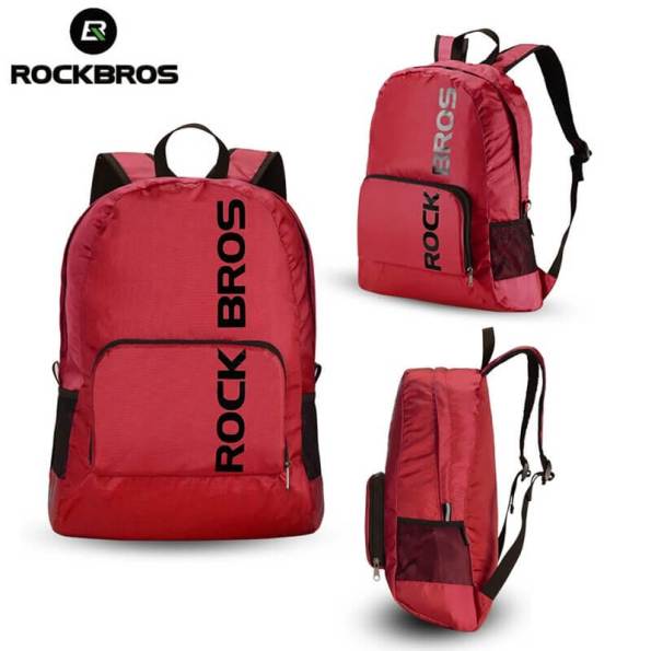 ROCKBROS Day Hiking Backpack Portable Sports Foldable Backpack (6)