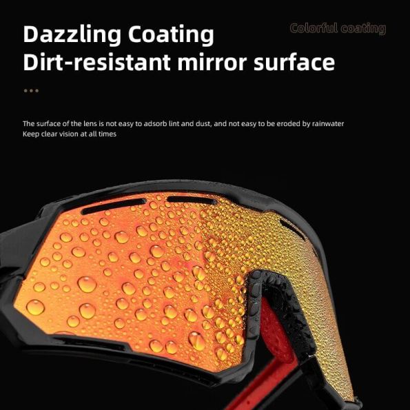 ROCKBROS Men’s Cycling Sunglasses Bicycle Riding Protection (4)