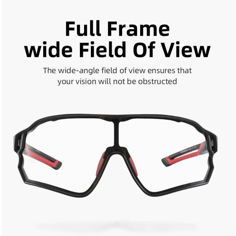 ROCKBROS Photochromic Safety Glasses Best Cycling Sunglasses (4)