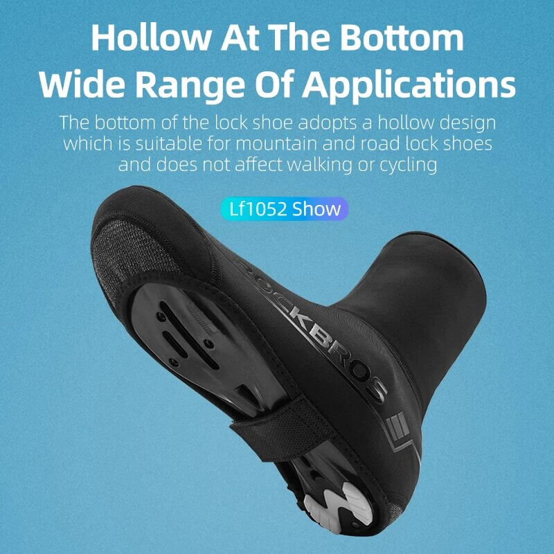 ROCKBROS Winter Waterproof Cycling Shoe Covers Keep Warm (6)