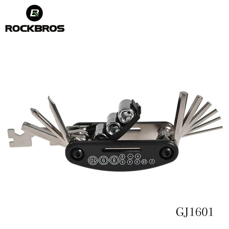 ROCKBROS 16 in 1 Bike Repair Tool Kit Hex Spoke Screwdriver (2)