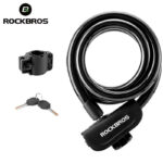 ROCKBROS Bicycle Cable Lock Portable Anti-Theft Ring Lock MTB (1)