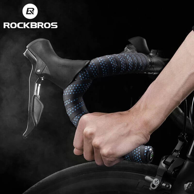 ROCKBROS Bicycle Handlebar Tape PU Eva Anti-Slip Wrap Soft (4)