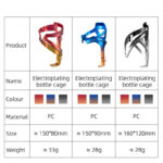 ROCKBROS Bike Water Bottle Cage Toughness Electroplating (1)