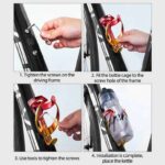 ROCKBROS Bike Water Bottle Cage Toughness Electroplating (1)