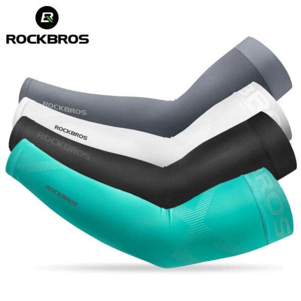 ROCKBROS Cycling Arm Sleeves Basketball Running Arm Sleeves 1