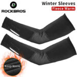 ROCKBROS Cycling Arm Warmers Breathable Elbow Pads Fitness (1)