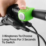 ROCKBROS Cycling Bell 90 dB Horn Rainproof MTB Bicycle Bell (1)