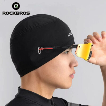 ROCKBROS Cycling Cap With Glasses Holes Anti-UV Cycling Hat