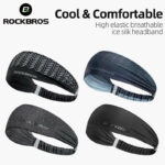 ROCKBROS Cycling Headband Sport Running Sweatband Yoga (1)