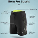 ROCKBROS Cycling Shorts Men Gym Exercise Running Shorts (1)