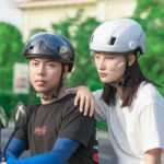 ROCKBROS Men’s Women’s Mountain Bike Helmets With Goggles (1)