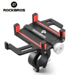 ROCKBROS Motorcycle Phone Holder CNC Aluminum Alloy Bracket (1)