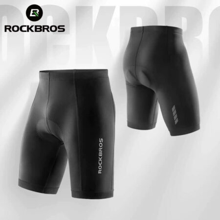 ROCKBROS Padded Cycling Shorts Men's Summer Breathable MTB