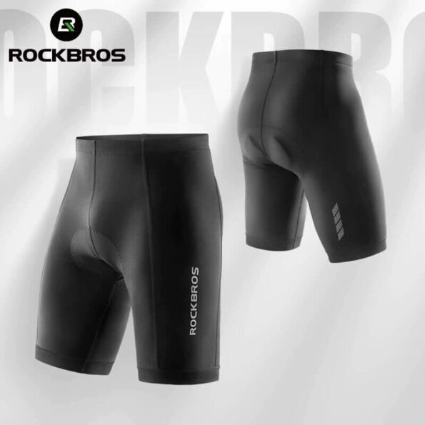 ROCKBROS Padded Cycling Shorts Mens Summer Breathable MTB 1