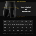 ROCKBROS Padded Cycling Shorts Men’s Summer Breathable MTB (1)