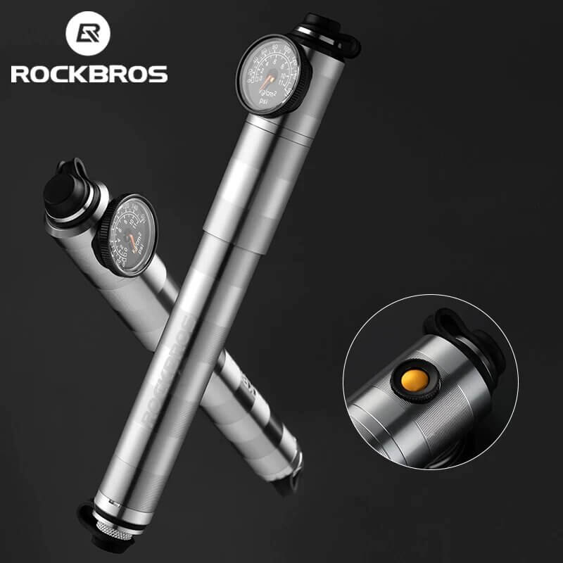 ROCKBROS Portable Bicycle Pump High Pressure Ultralight (1)