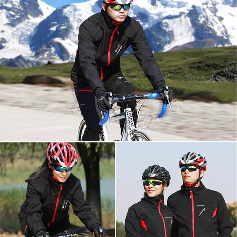 ROCKBROS Winter Cycling Jacket Reflective Winter Mountain Bike Pants (6)