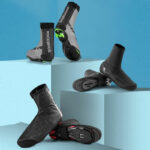 ROCKBROS Winter Waterproof Cycling Shoe Covers Keep Warm (1)