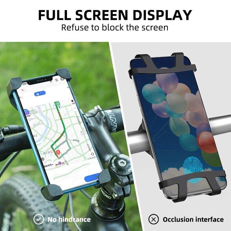 ROCKBROS iPhone Bike Mount Universal Rotating Phone Holder (2)