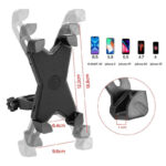 ROCKBROS iPhone Bike Mount Universal Rotating Phone Holder (1)