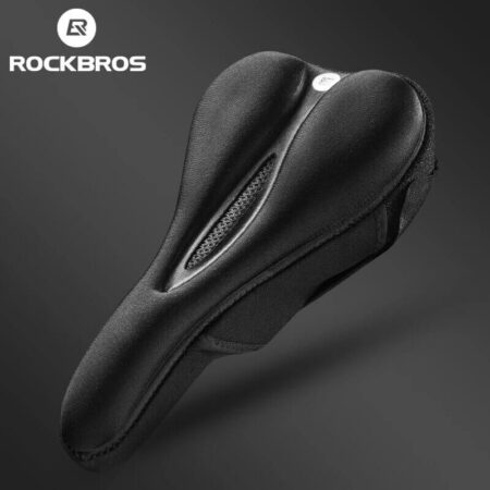 ROCKBROS Bike Saddle Silicone Hollow Breathable Best MTB Saddle