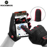 ROCKBROS Windproof Cycling Gloves MTB Winter Riding Gloves (1)