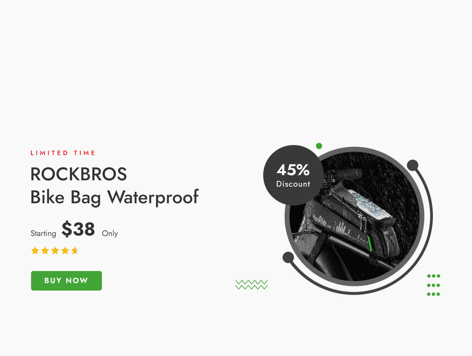 ROCKBROS Bike Bag Small