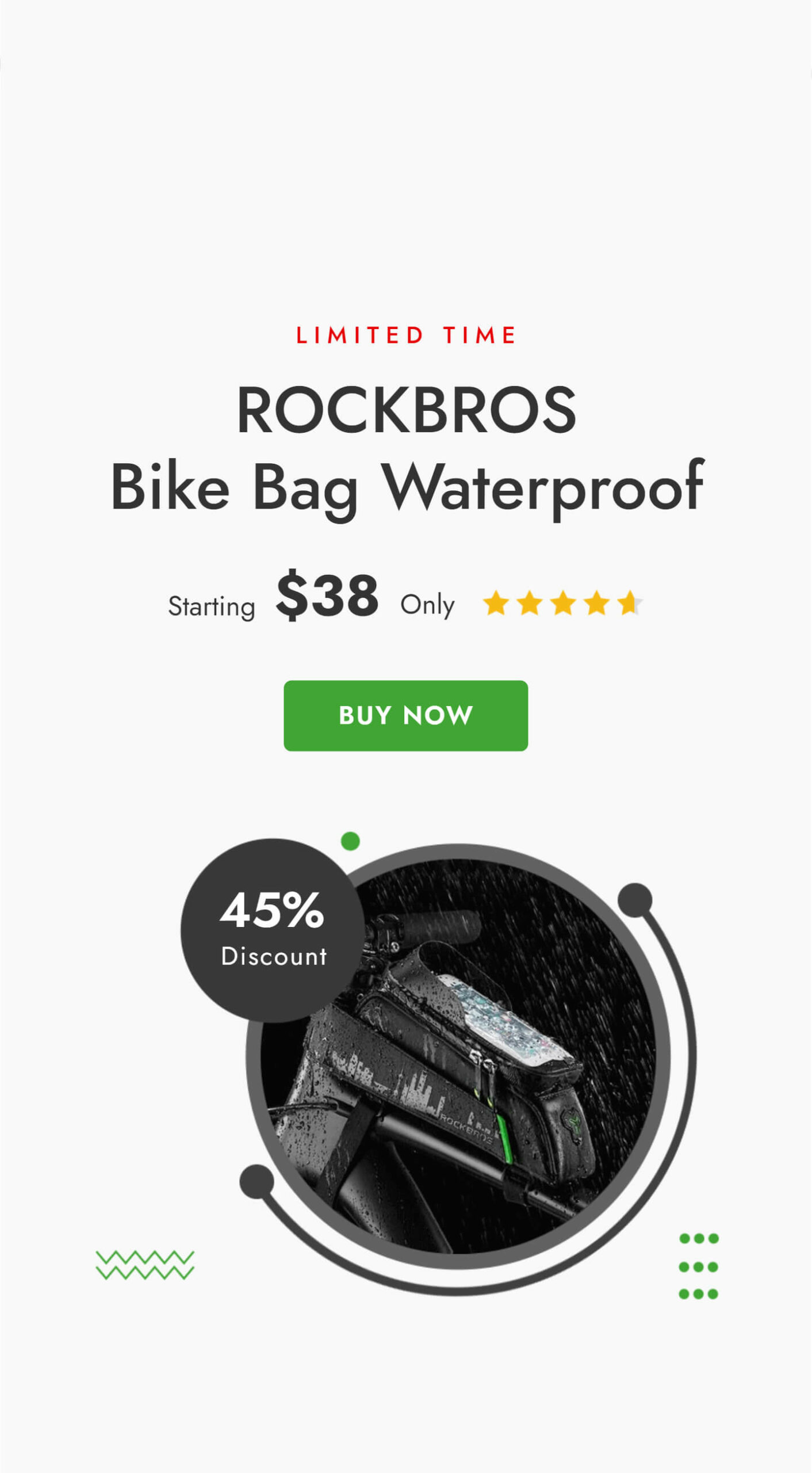 ROCKBROS Bike Bag Extra Small scaled