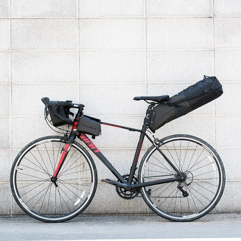 ROCKBROS Bicycle Trunk Bag 10L Capacity Large Saddle Bag (6)