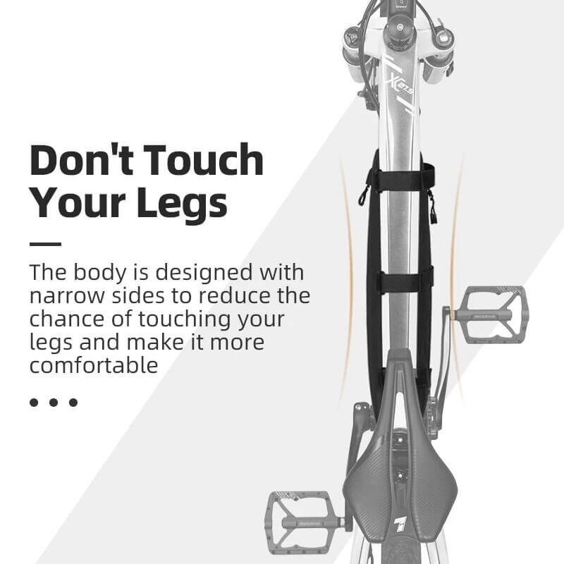 ROCKBROS Bicycle Top Tube Bag Triangle Pannier Dirt Resistant (5)