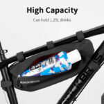 ROCKBROS Bicycle Top Tube Bag Triangle Pannier Dirt Resistant (1)